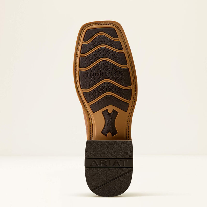 Highland Toughstock Wide Square Toe Cowboy Boot