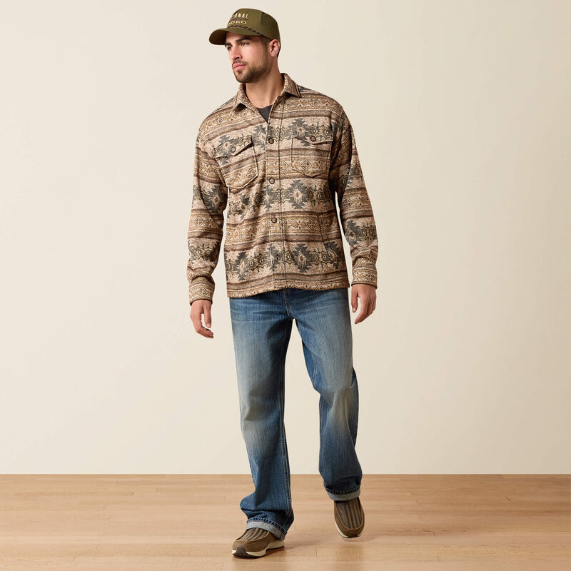 Caldwell Printed Shirt Jacket