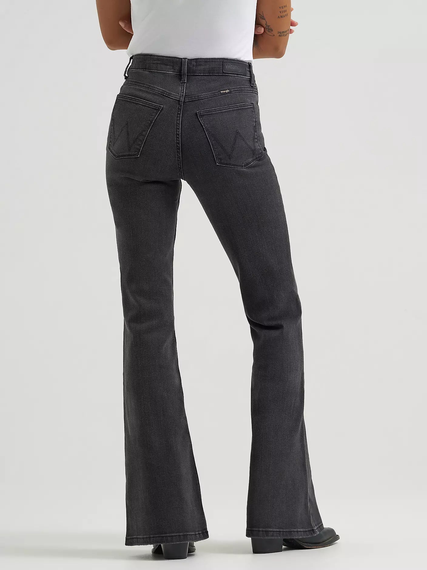 Women's Wrangler® Fierce Flare Jean-Black