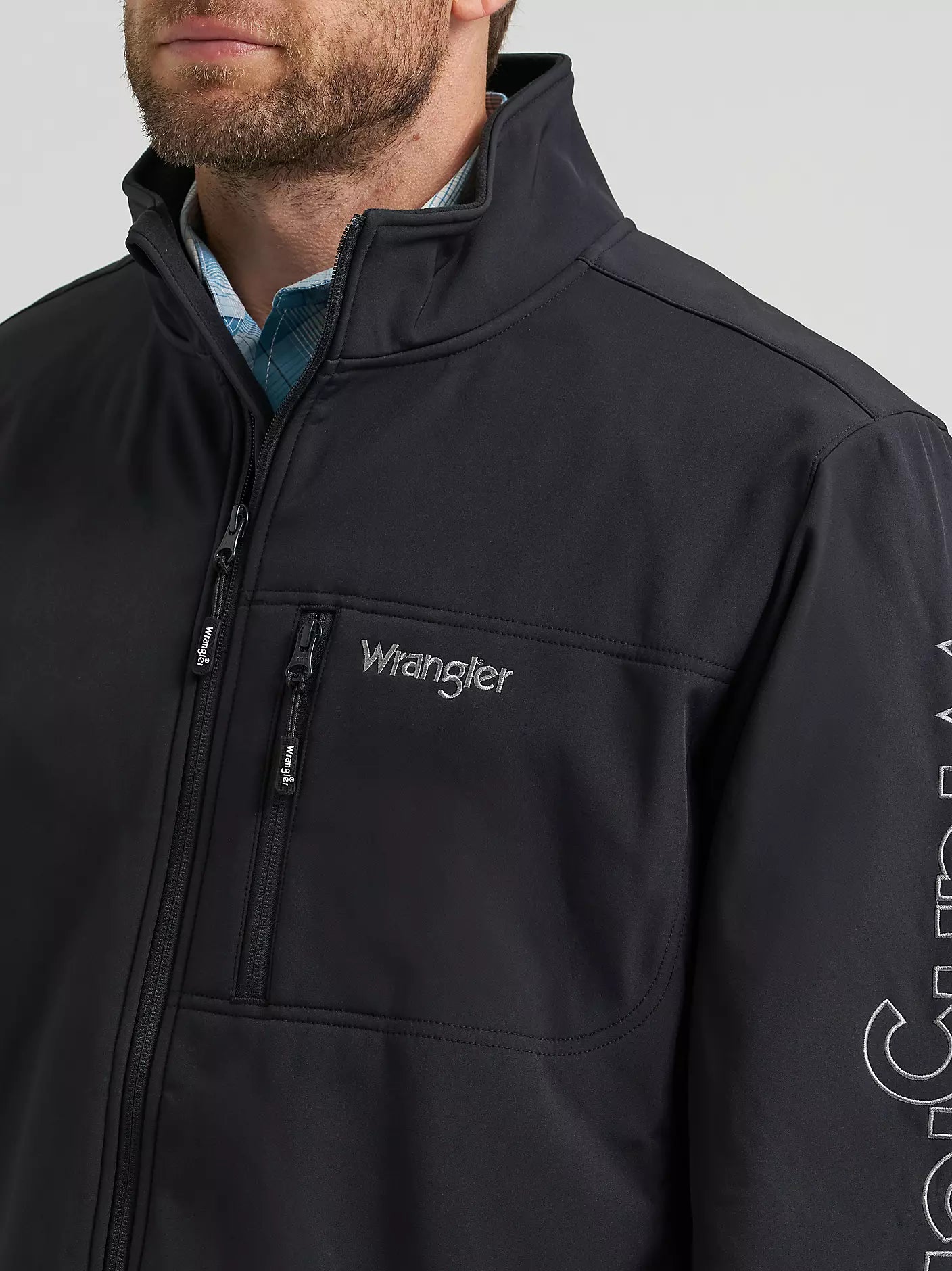 Men's Wrangler® Trail Jacket- Blackout