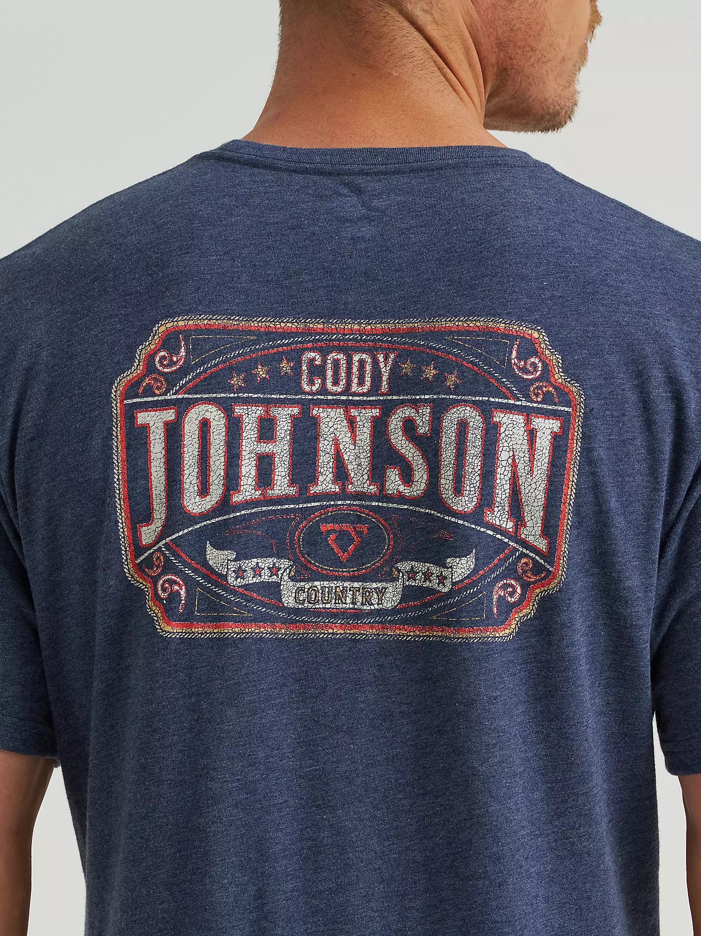 Men's Wrangler Cody Johnson Concert Back Graphic T-Shirt