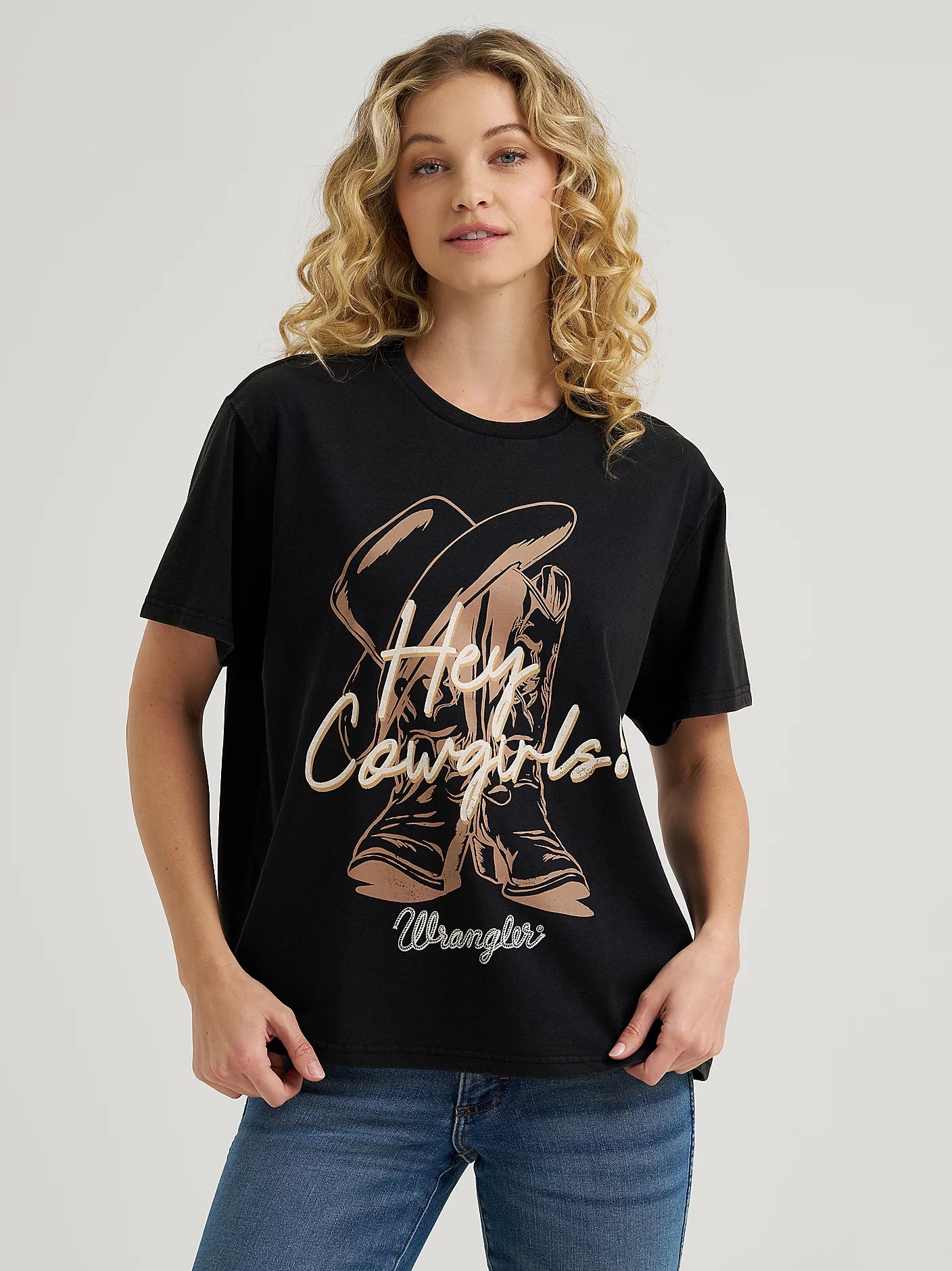 Wrangler® Short Sleeve T-Shirt - Girlfriend Fit