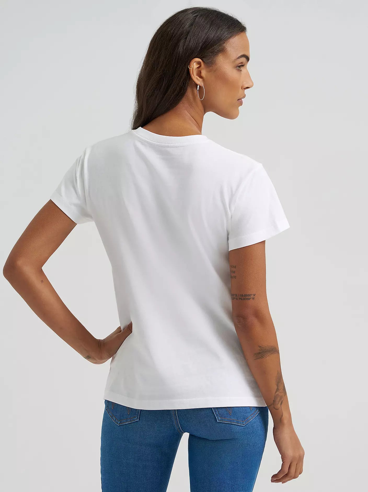 Women's Desert Vista Retro Regular Fit Tee- Bright White