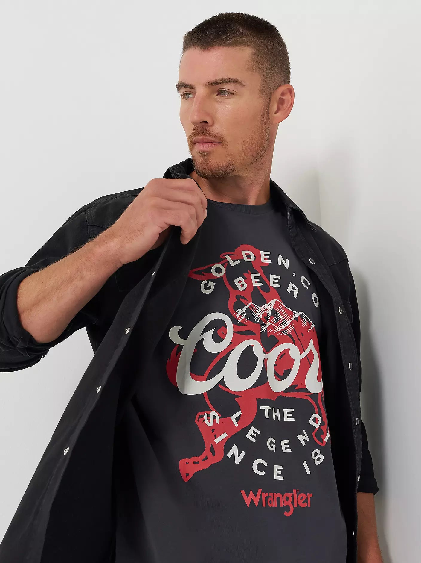 Wrangler X Coors Banquet Not my First Rodeo T-Shirt