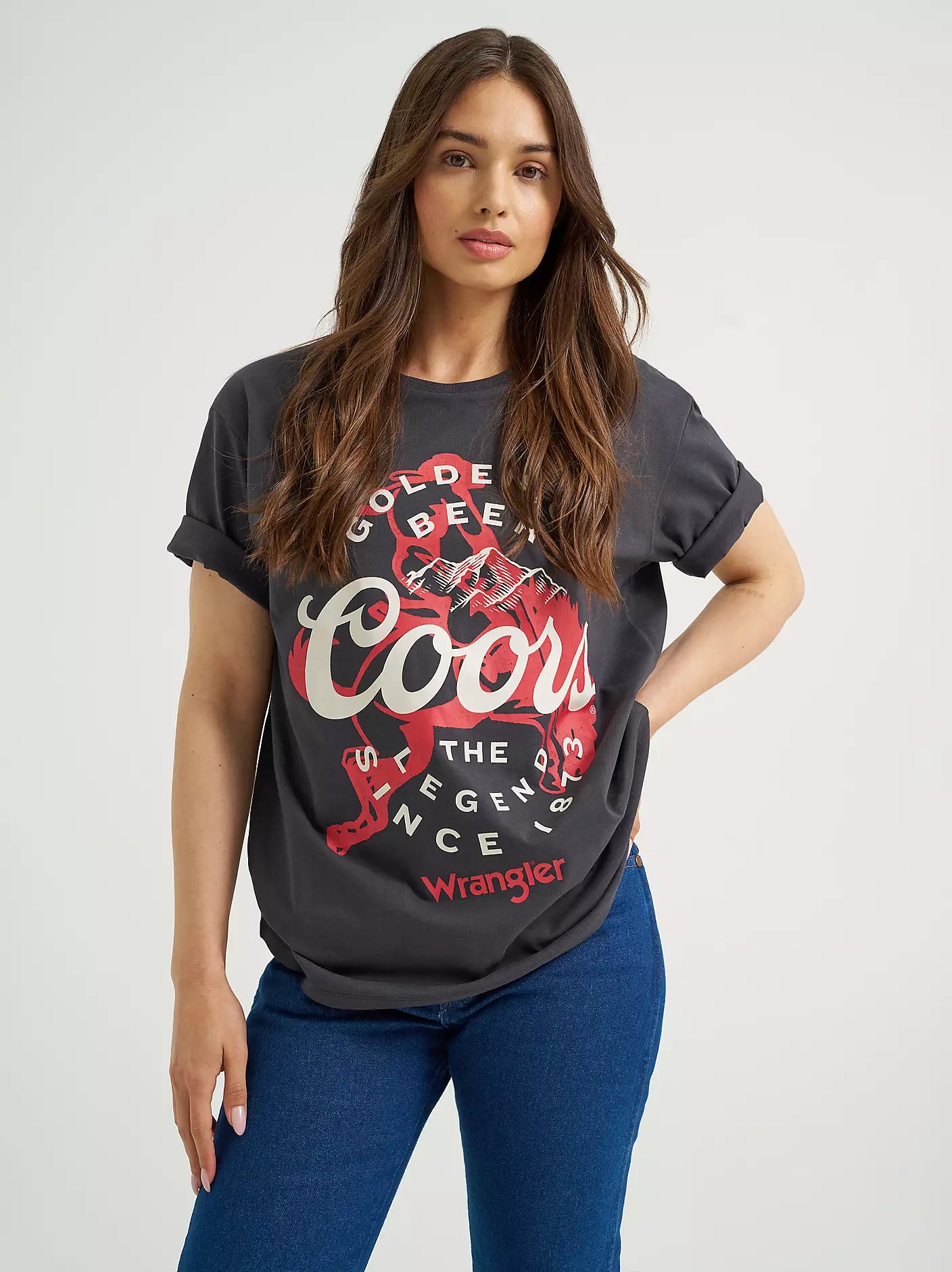 Wrangler X Coors Banquet Not my First Rodeo T-Shirt