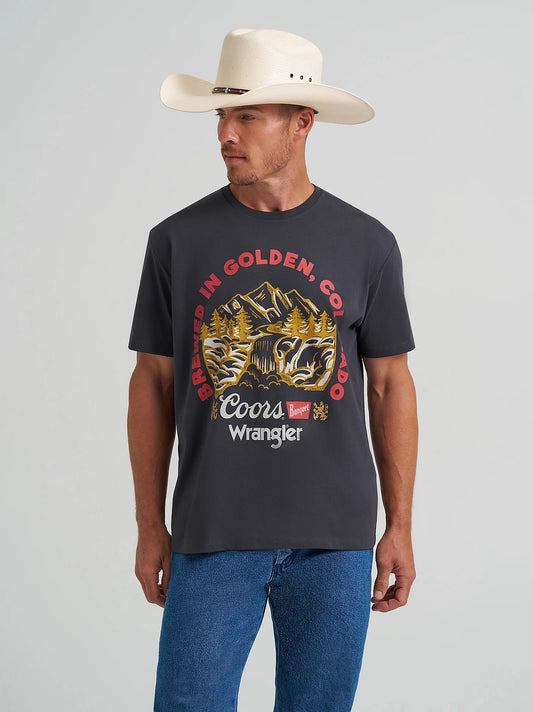 Wrangler X Coors Banquet Served Everywhere T-Shirt