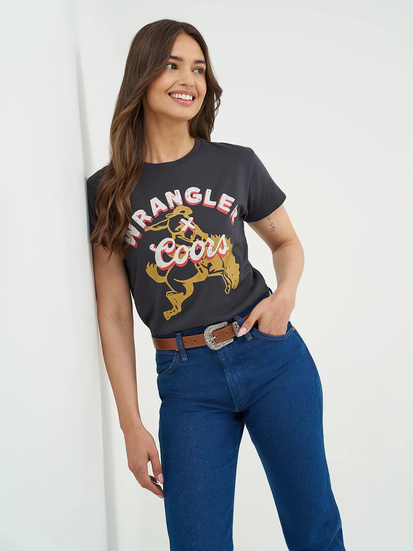 Wrangler X Coors Banquet Womens Banquet T-Shirt