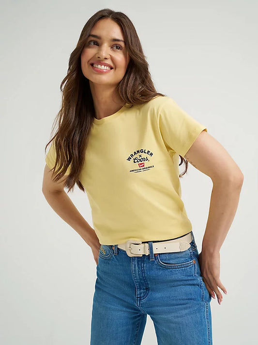 Wrangler X Coors Banquet Womens Colorado T-Shirt