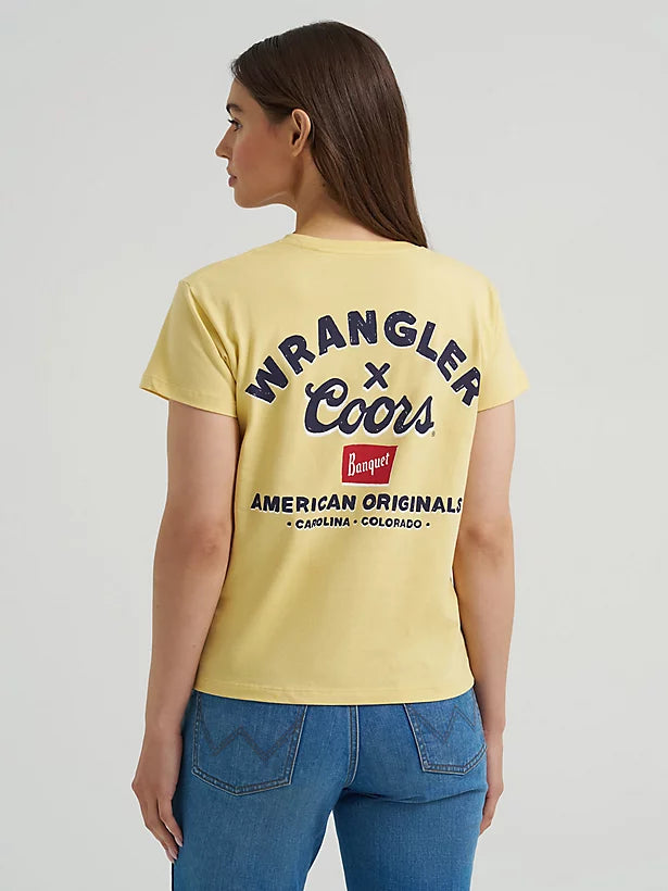 Wrangler X Coors Banquet Womens Colorado T-Shirt