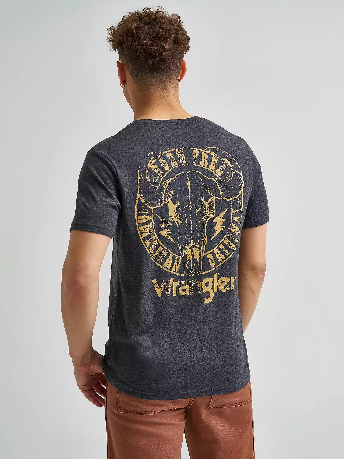 Wrangler Men's Born Free Graphic T-Shirt