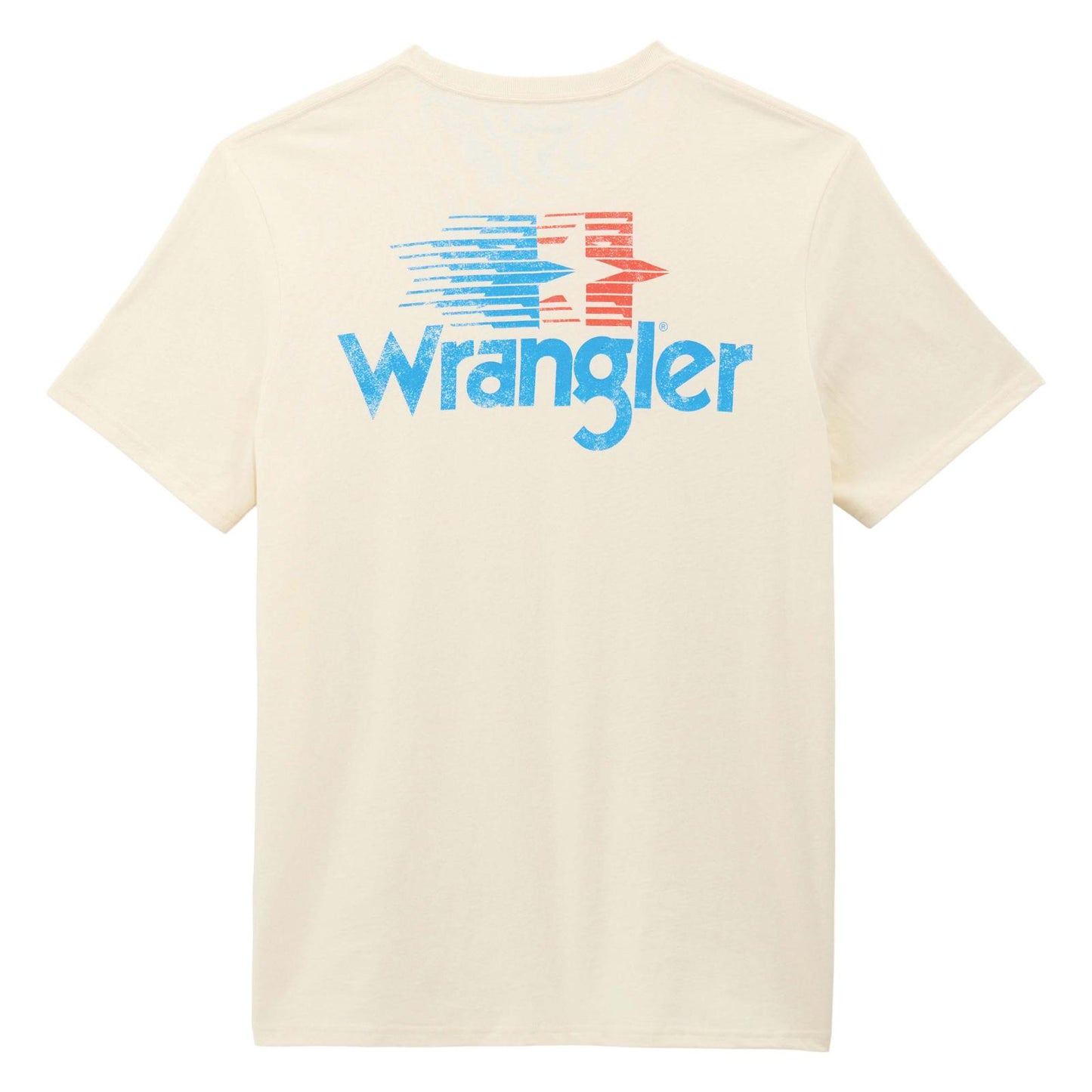 Wrangler® Graphic Short Sleeve T-Shirt - Regular Fit - Antique White - 112375724