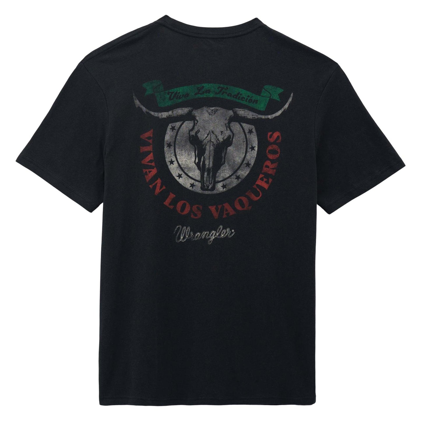 Wrangler® Graphic Short Sleeve T-Shirt - Regular Fit - Jet Black - 112375728