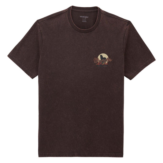 Wrangler® Graphic Short Sleeve T-Shirt - Regular Fit - Mole - 112375842