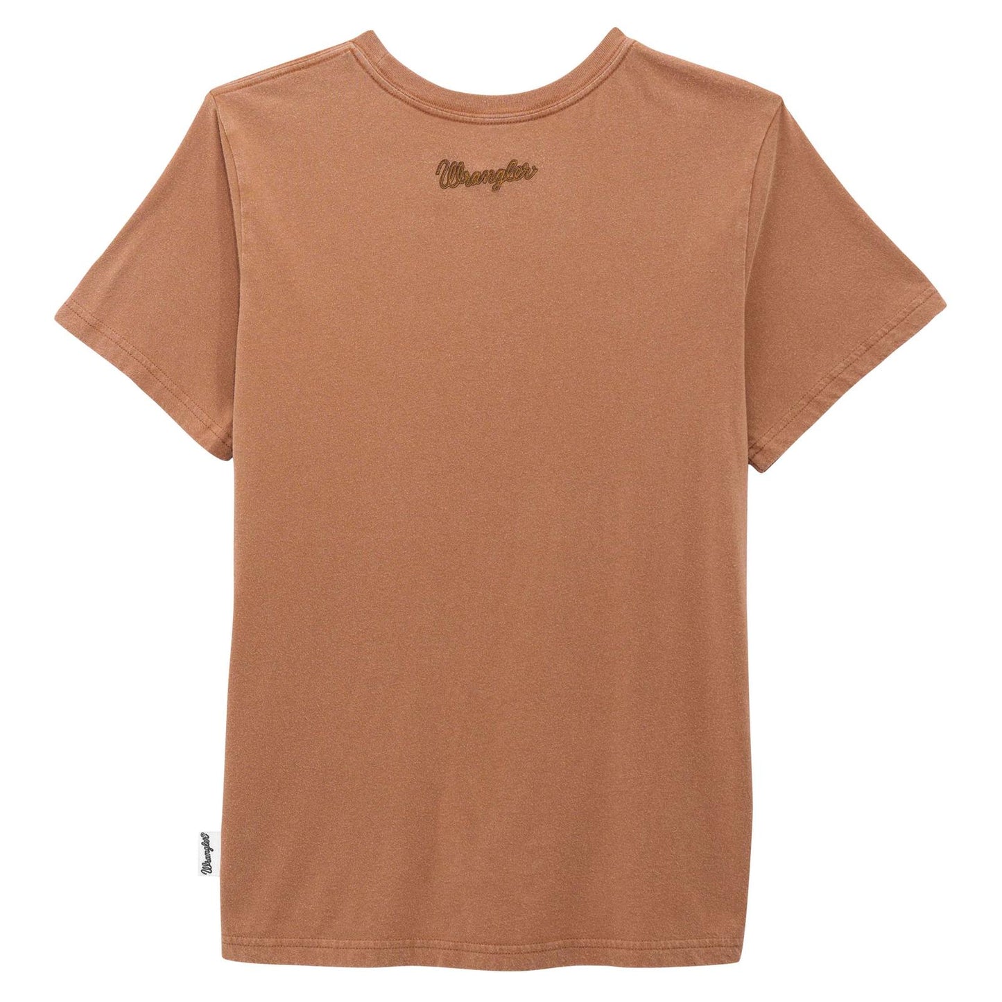 Wrangler® Short Sleeve T-Shirt - Regular Fit - Rawhide - 112375851
