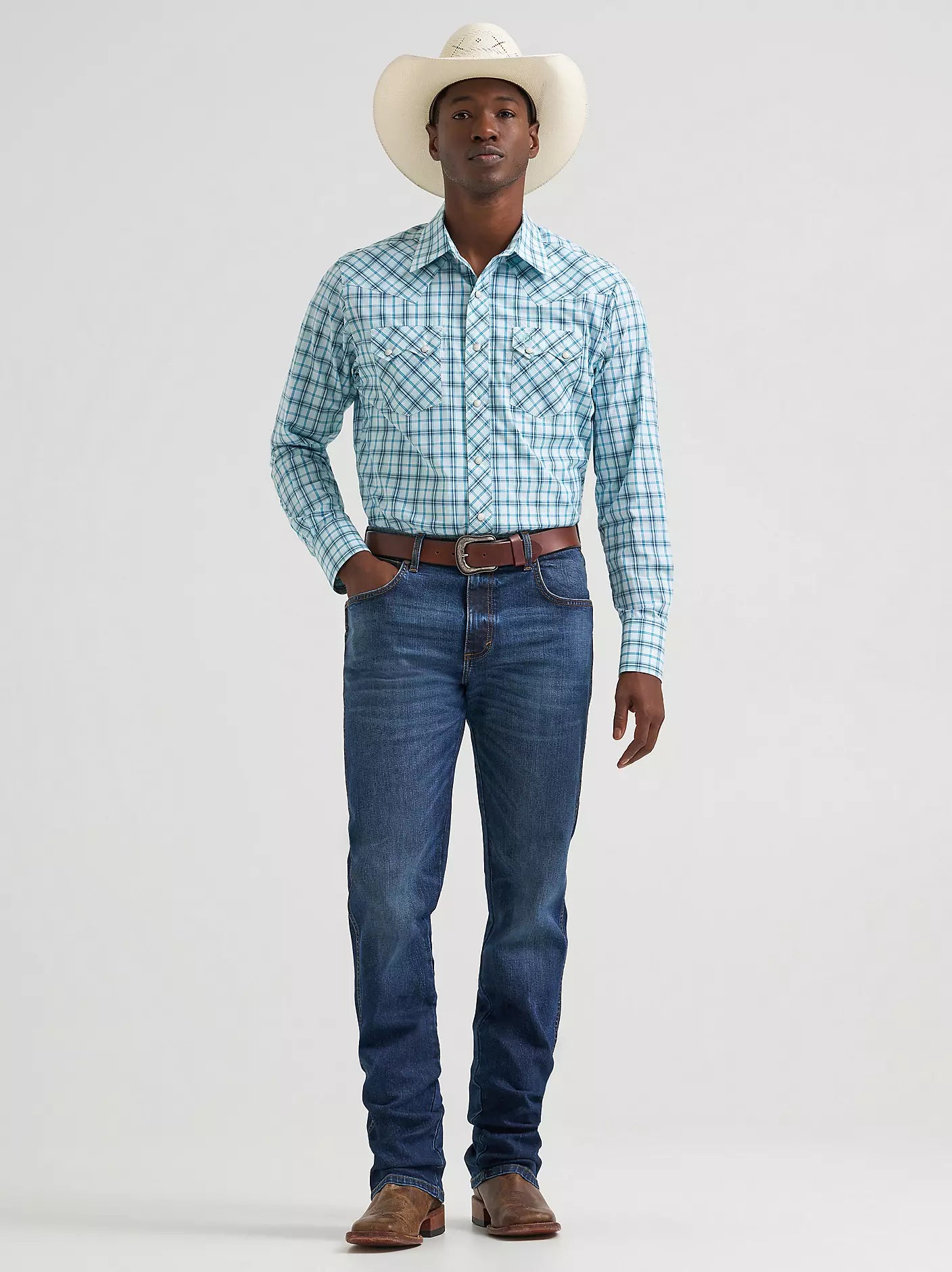 Men's Wrangler Retro® Slim Fit Straight Leg Jean