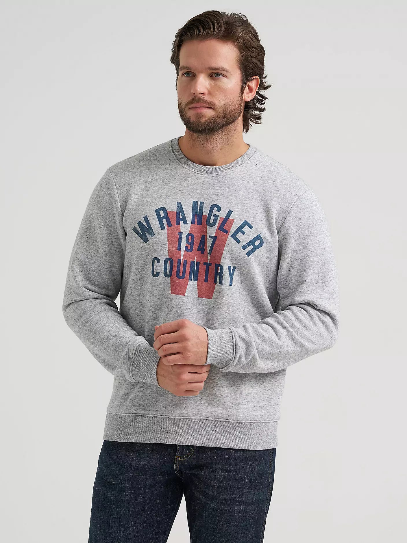 Wrangler 1947 Country Graphic Fleece Sweatshirt-112379581