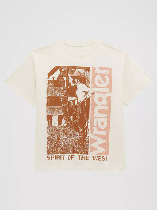Wrangler Timeless West Girlfriend Graphic Tee 112379645