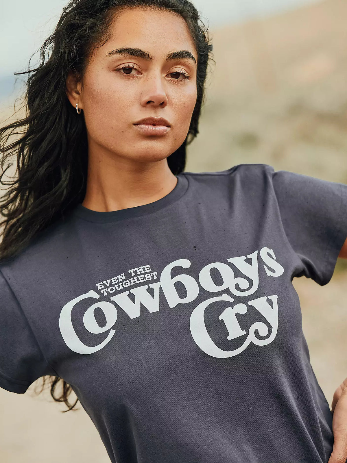 Wrangler Cowboys Cry Retro Reg Graphic Tee 112379669