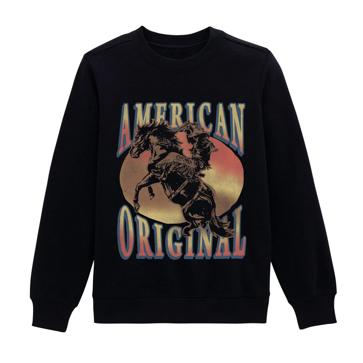 Wrangler Women's Retro® Crew Fleece - Regular Fit Black Beauty