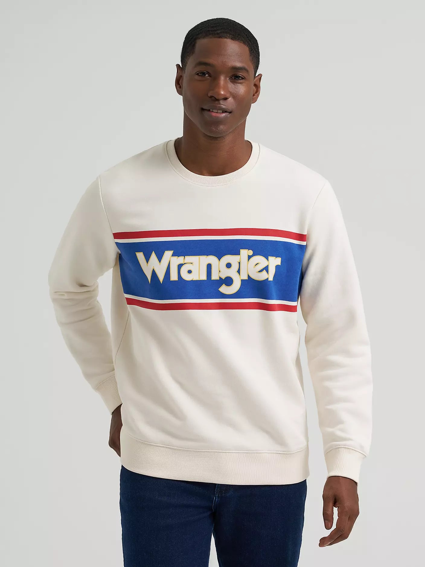 Wrangler Legacy Logo Graphic Fleece Sweatshirt-112380290
