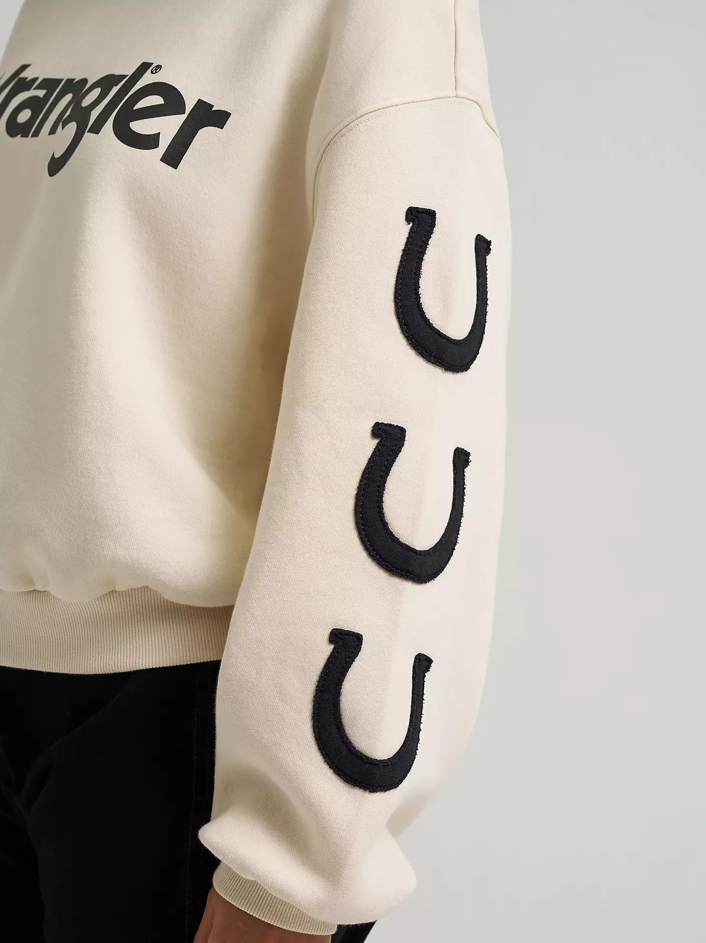 Women's Wrangler Lucky Logo Crew Sweatshirt-112382672