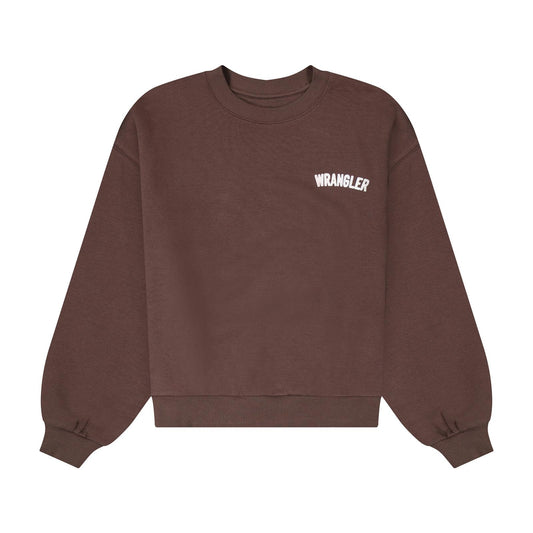Wrangler® Canyon Pullover - Oversized Fit - Chocolate Torte