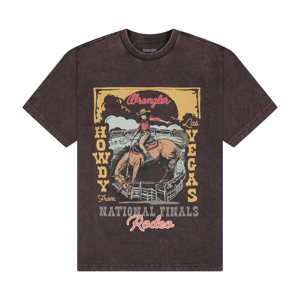 Wrangler Retro® Graphic Short Sleeve T-Shirt - Regular Fit - Phantom - 112384064