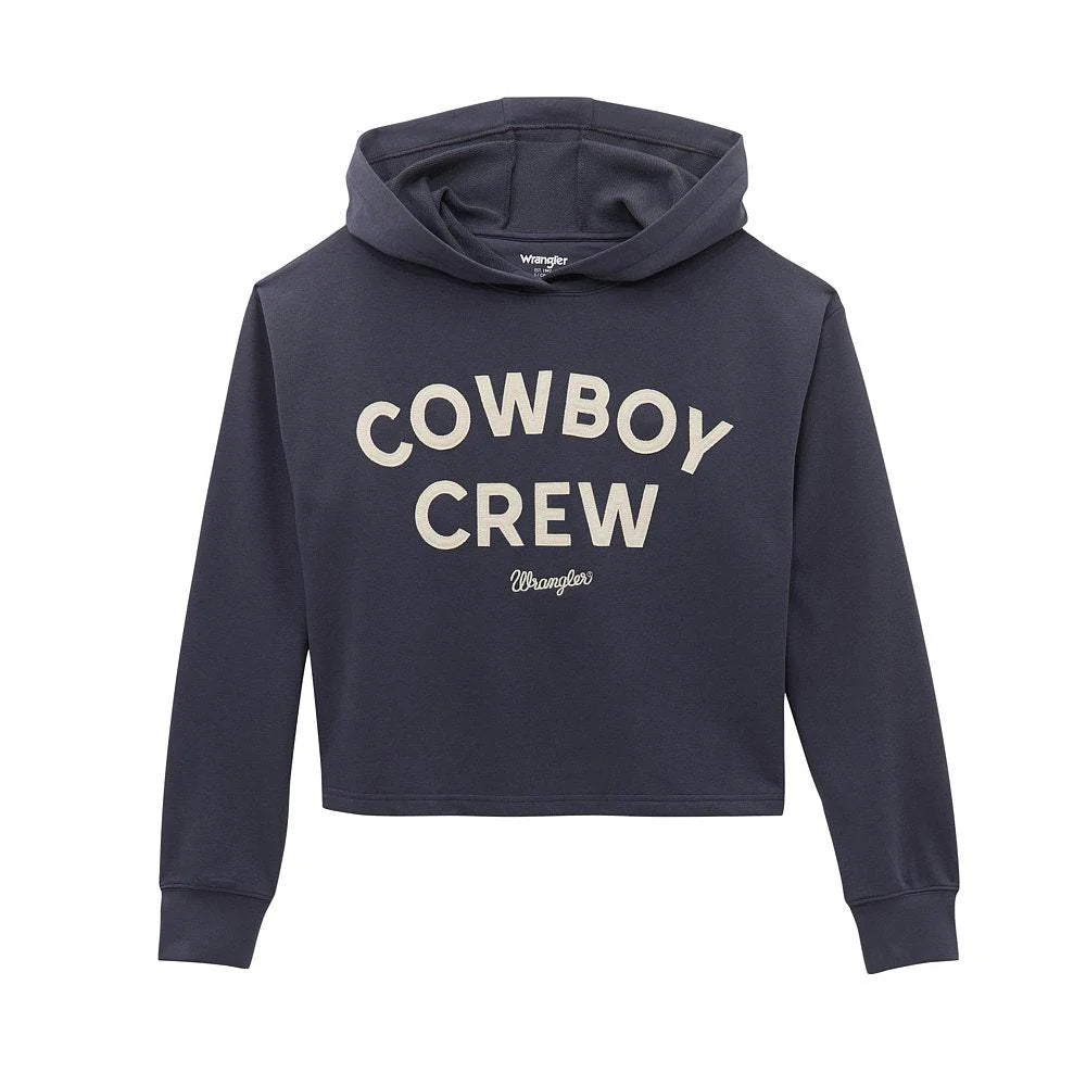 Wrangler® Retro® Cowboy Crew Long Sleeve Hoodie