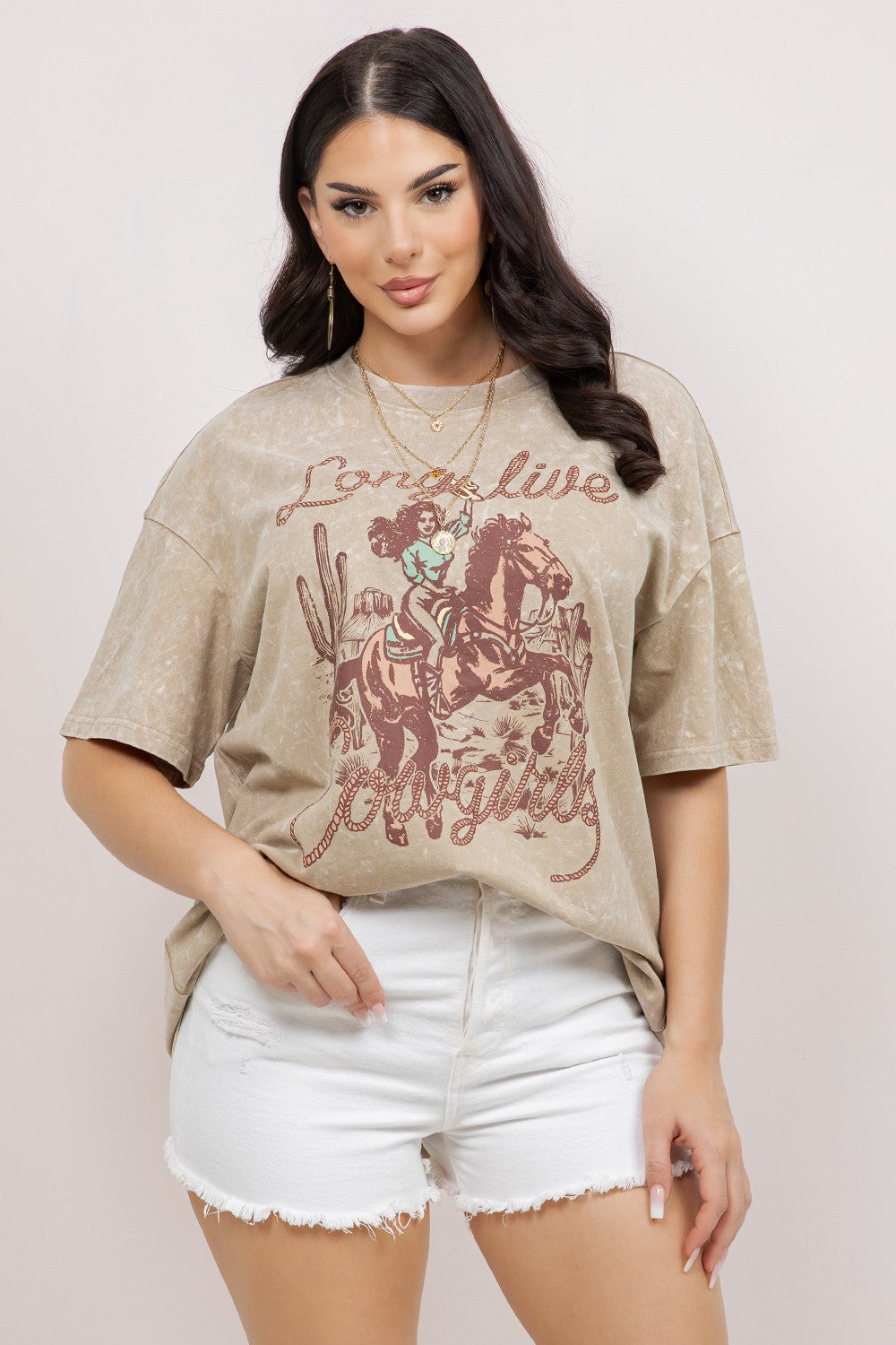 Long Live Cowgirls Oversize Tee