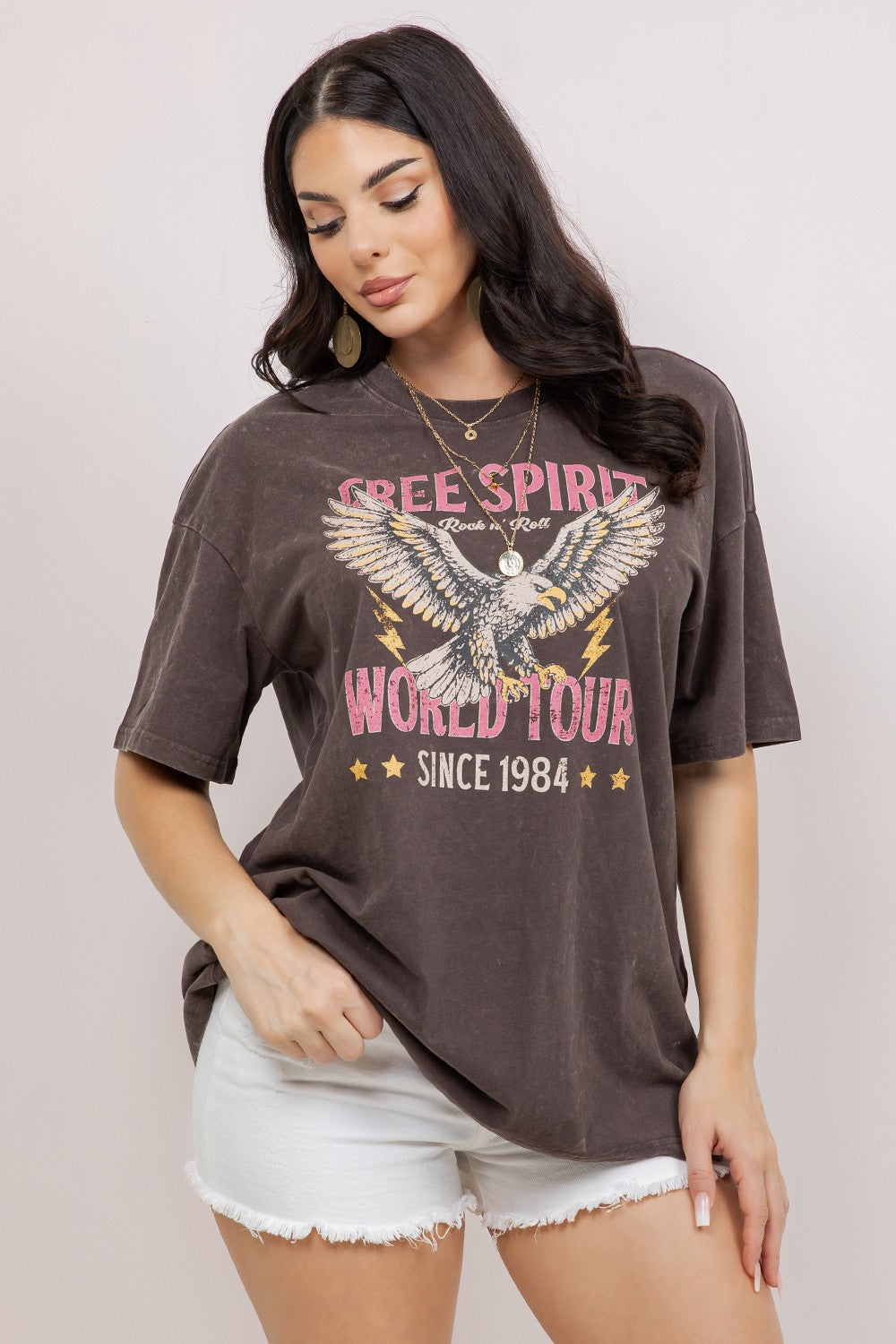 Free Spirit World Tour Oversize Tee