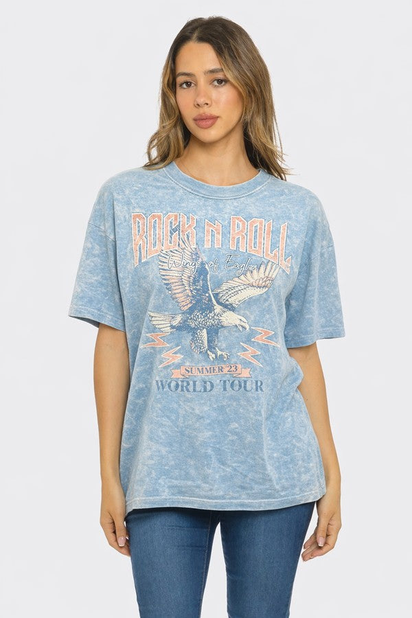 Rock N Roll Oversize Tee
