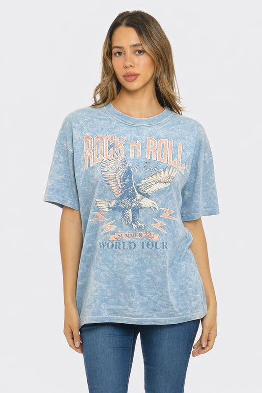 Rock N Roll Oversize Tee