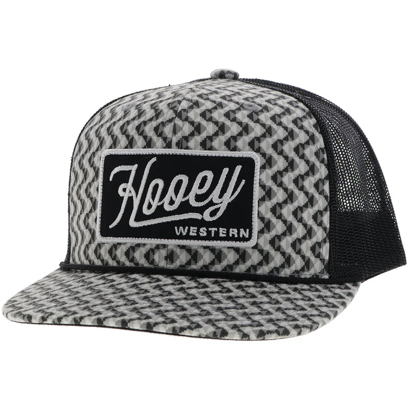 "Lakota" Hat Grey/Black w/Pattern