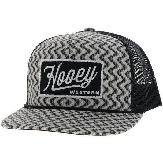 "Lakota" Hat Grey/Black w/Pattern