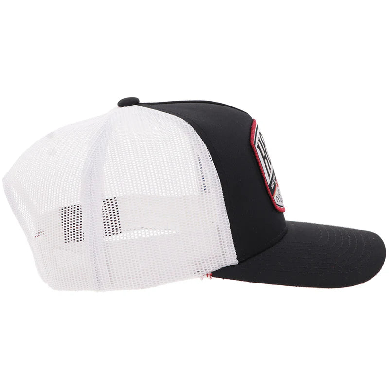 "Salado" Hat Black/White