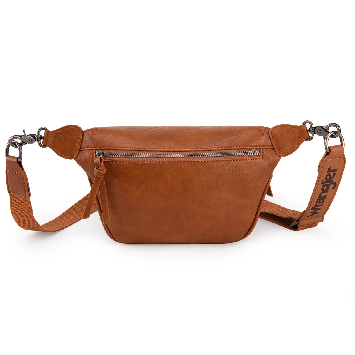 WG82-194 Wrangler Fanny Pack Belt Bag Sling Bag - Light Brown