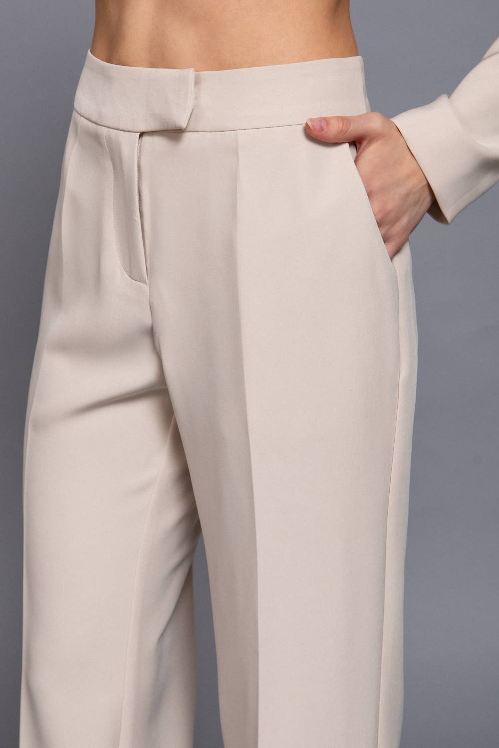 High Waist Long Pants