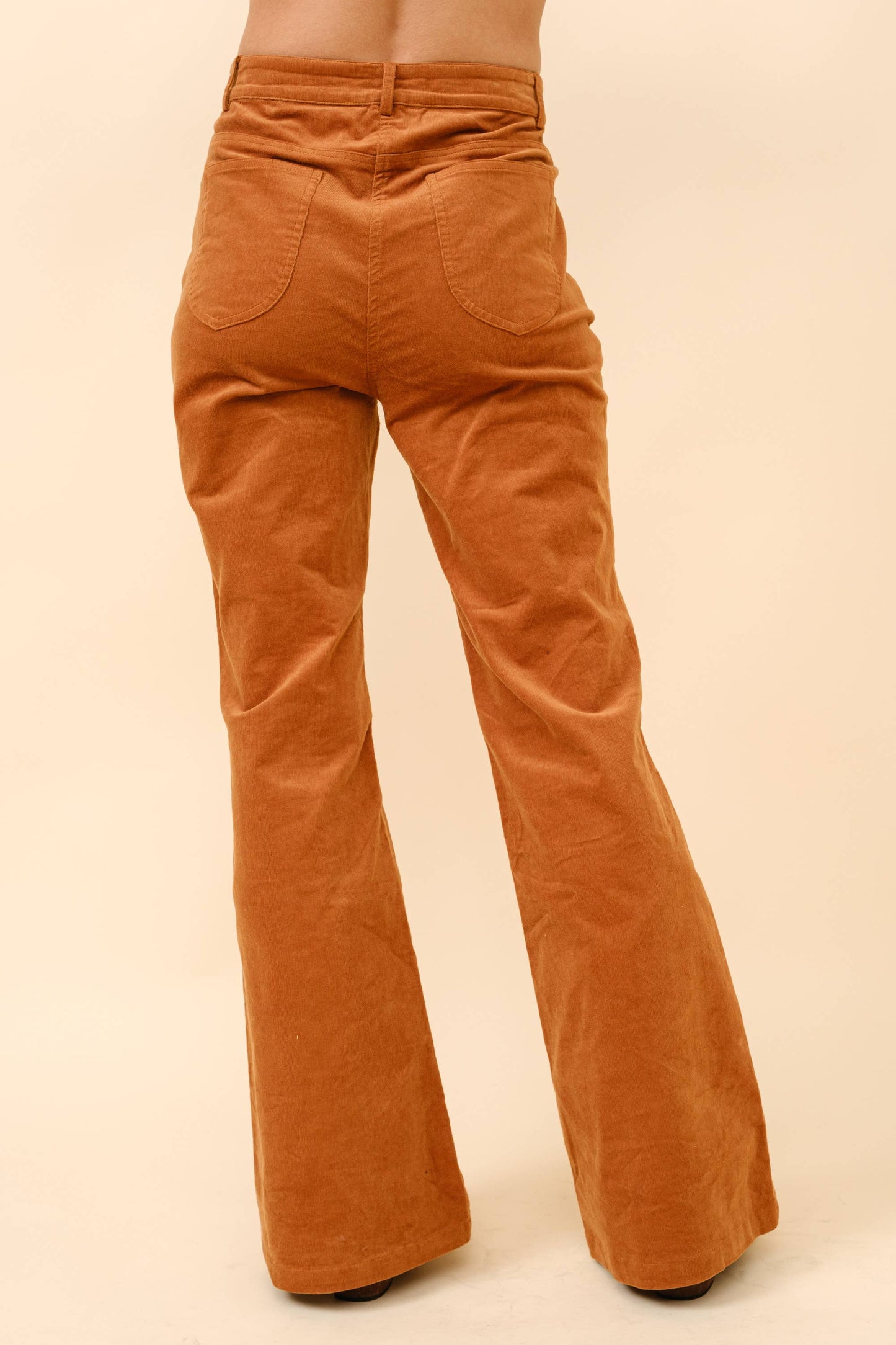 35129P - Studded Pocket Corduroy Pants