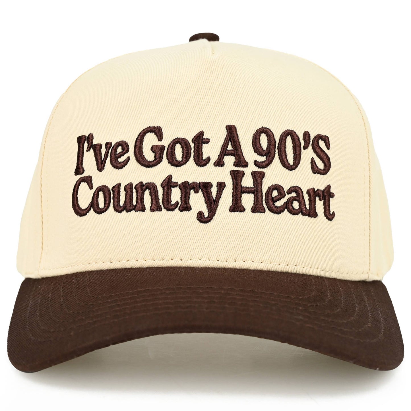 C.C I'VE GOT A 90'S COUNTRY HEART Two Tone Trucker Hat
