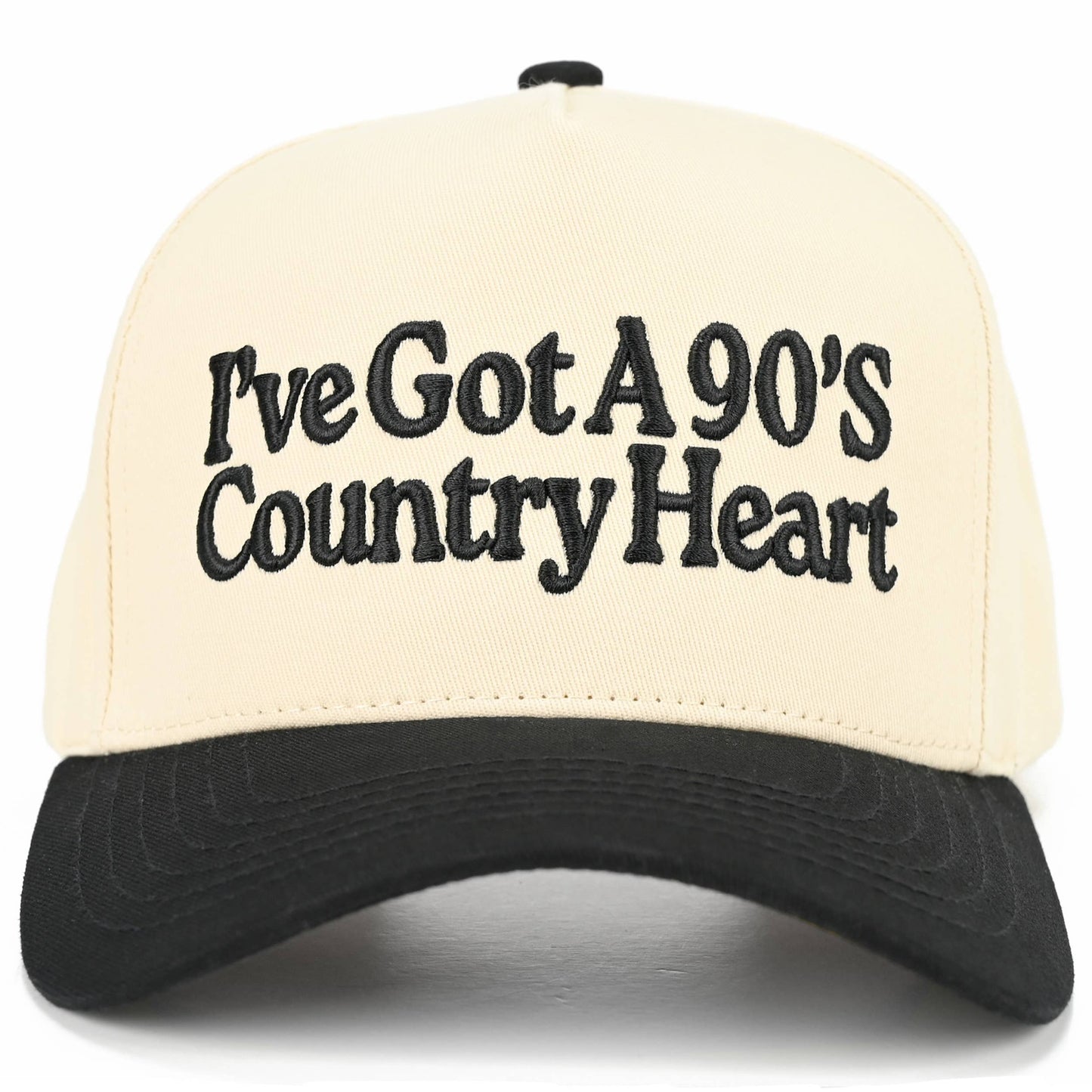 C.C I'VE GOT A 90'S COUNTRY HEART Two Tone Trucker Hat