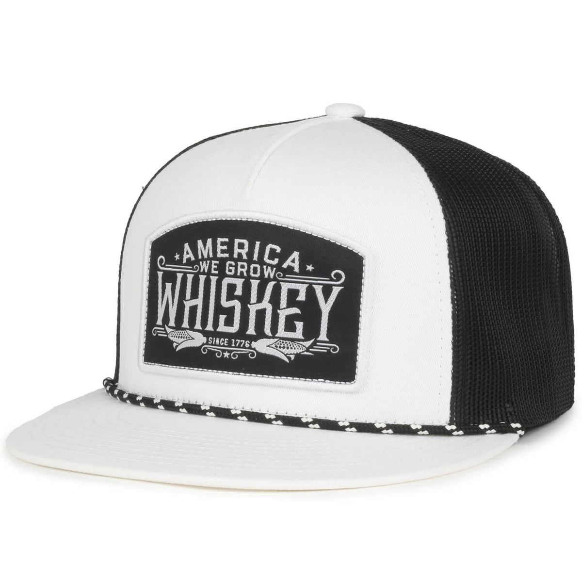 We Grow Whiskey Hat - Flat
