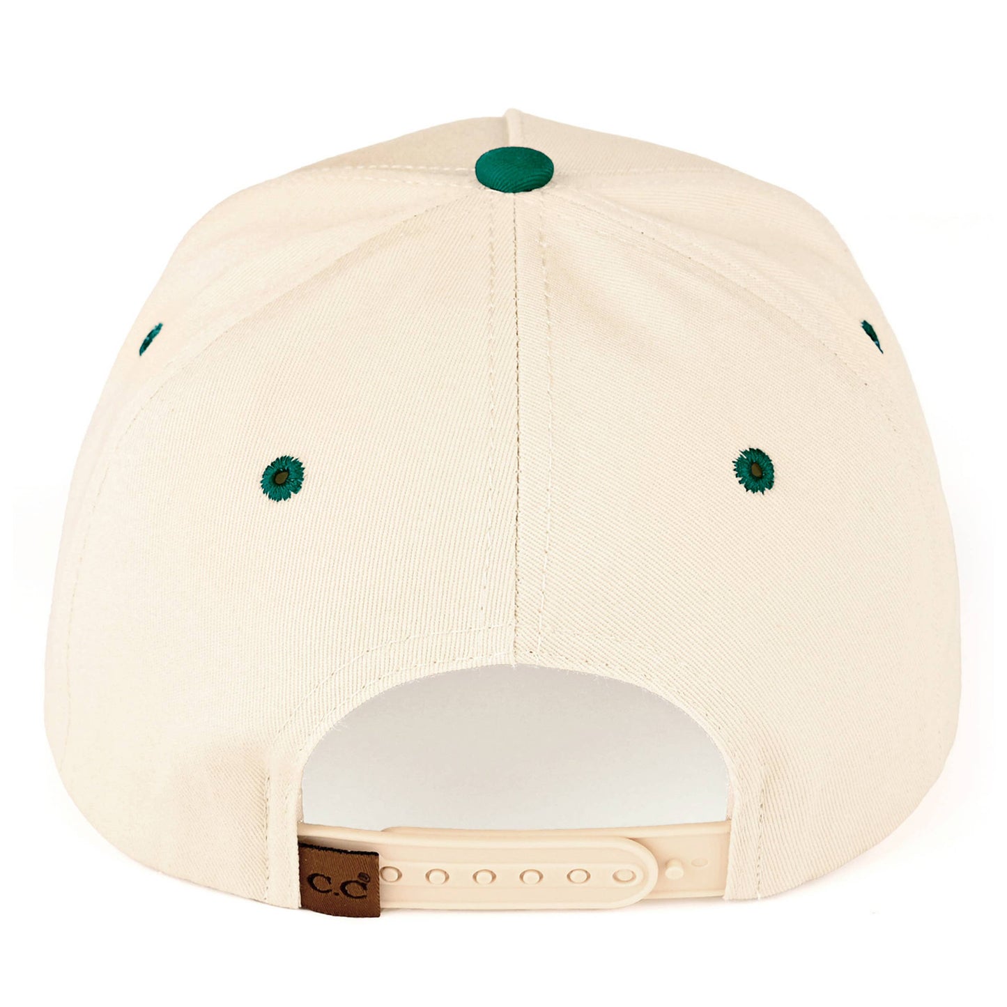 C.C COWBOY OBSESSED Embroidered Cotton Trucker Cap