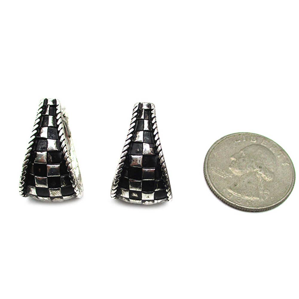 WESTERN CHECKER EARRING, SE 3203