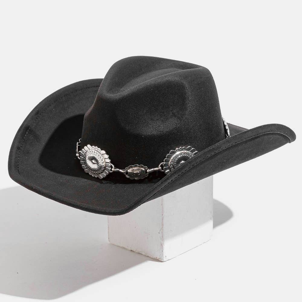 Western Concho Cowboy Hat