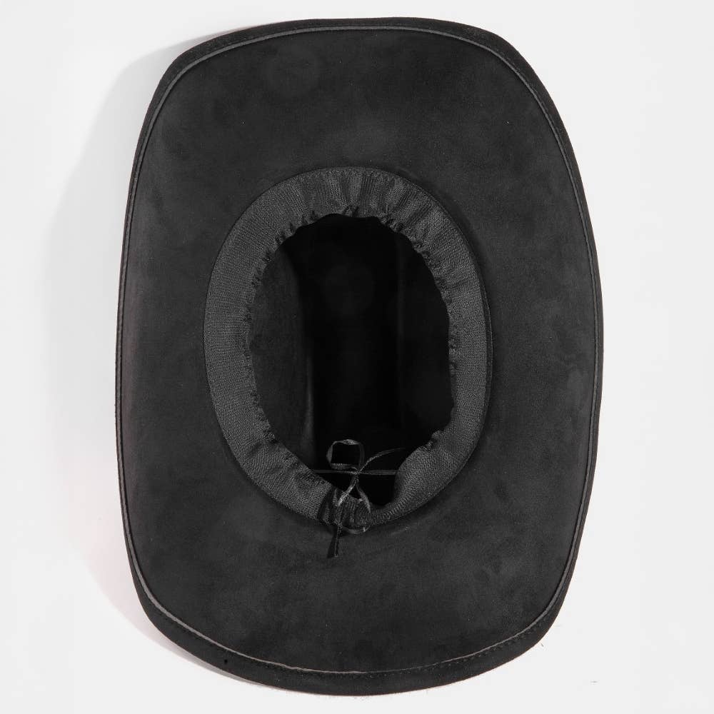 Turquoise Stud Concho Belt Western Cowboy Hat