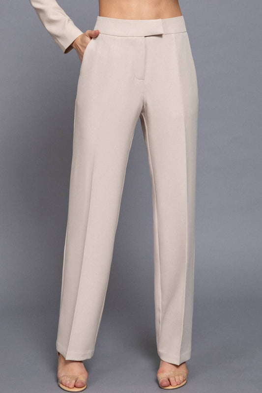 High Waist Long Pants