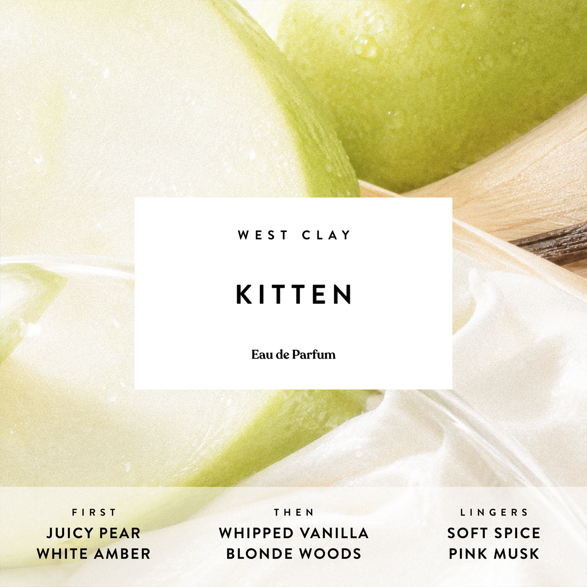 KITTEN | Juicy Pear and Whipped Vanilla Marshmallow Perfume