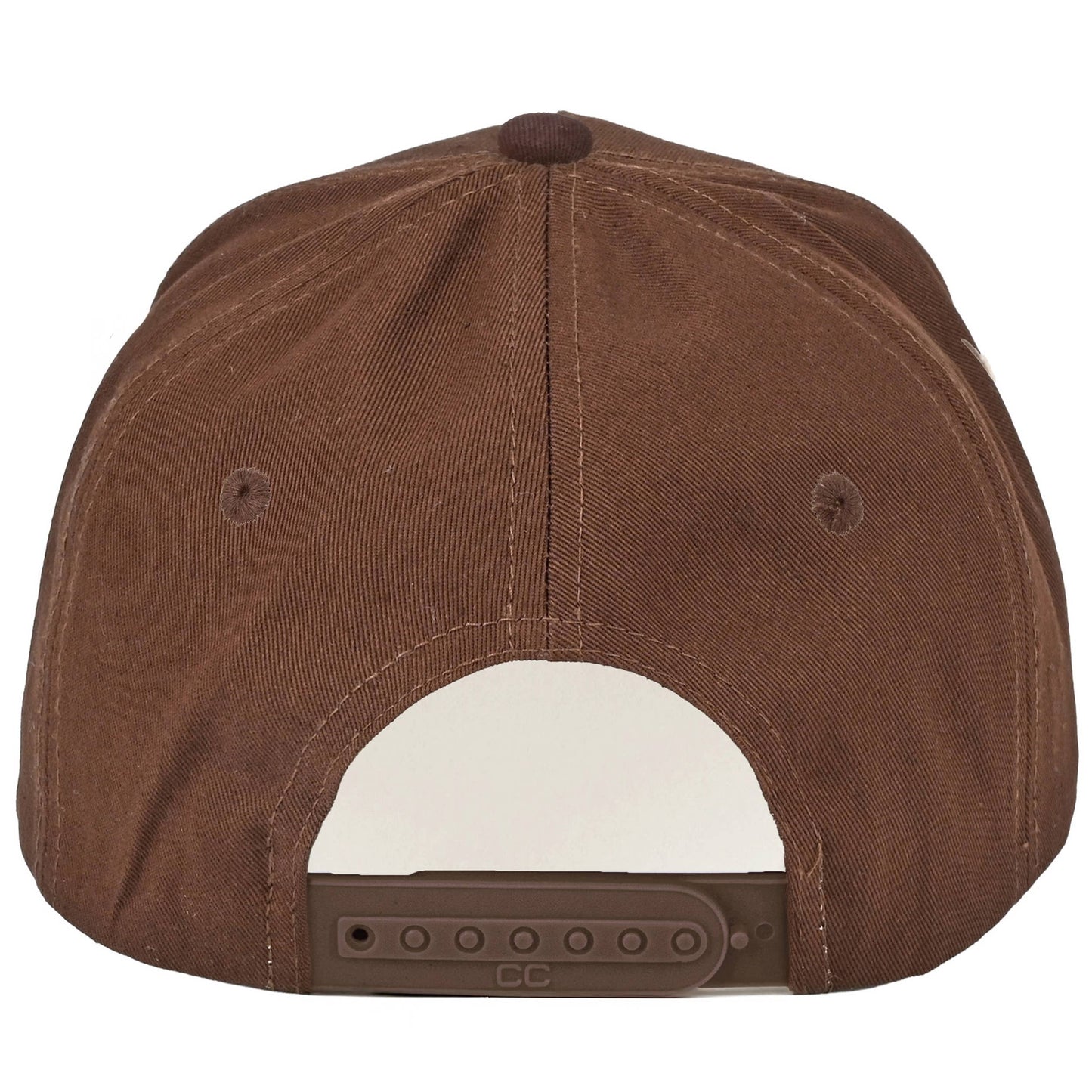 C.C COWBOY Letter Embroidered on Two Tone Trucker Hat