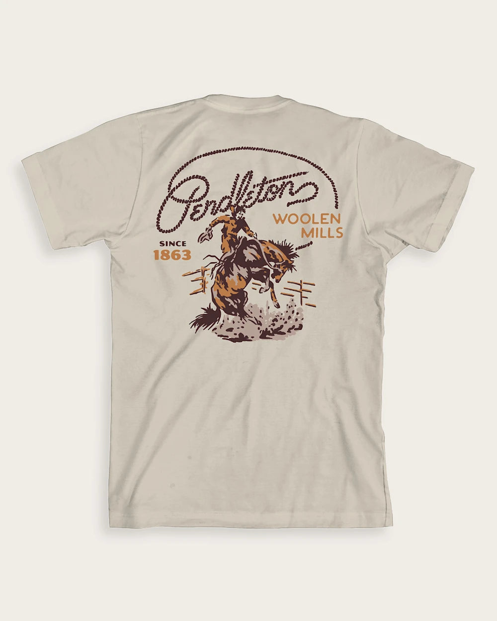 PENDLETON MEN'S WESTERN RANCH RODEO GRAPHIC TEE