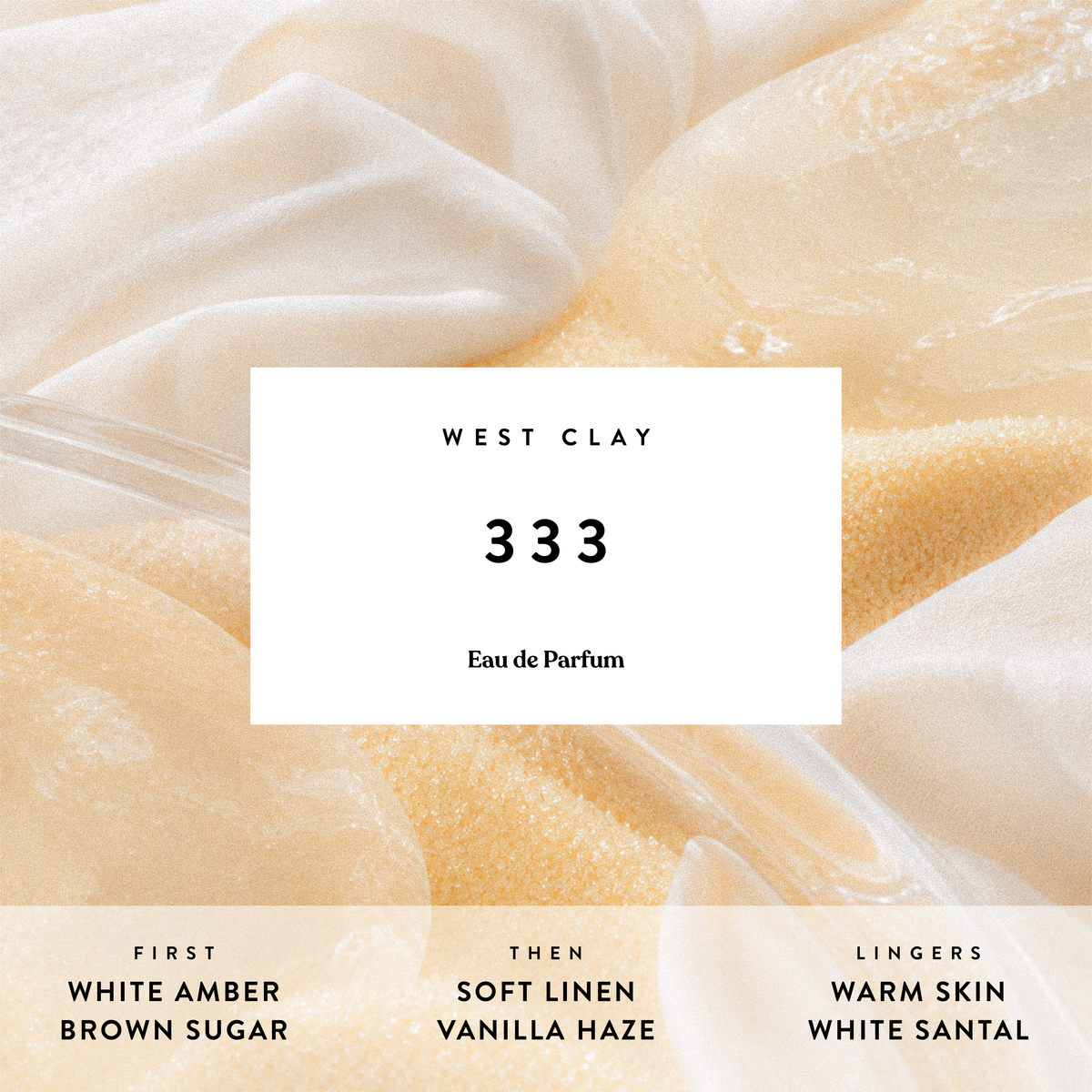 333 | Amber and Santal Perfume | Skin Musk Scent